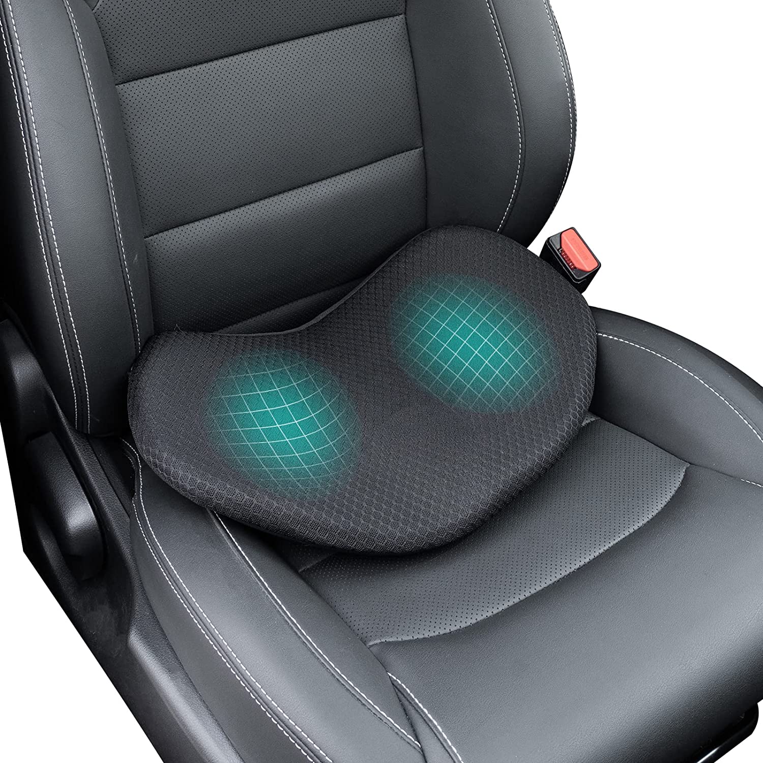 1*Car Booster Seat Cushion Raise the Height for Short People Driving-Memory  Foam