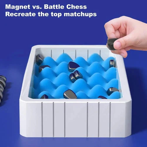 Magnetic Chess Game - Magnet Board Game Funy Table - Top Magnet Game for 2023 Gifts