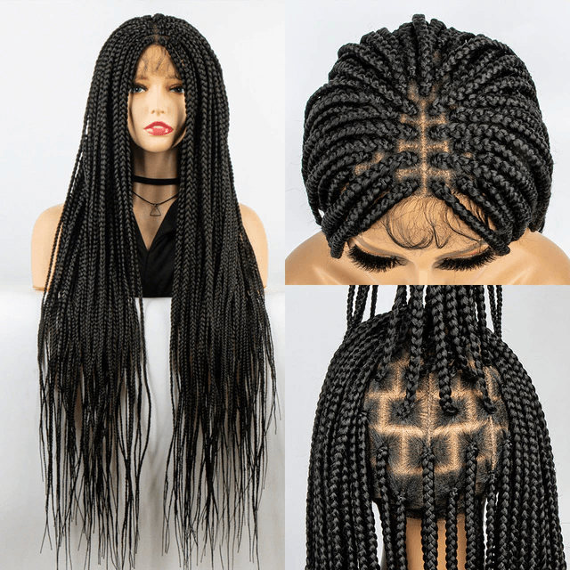 Knotless Braids Lace Wig Braided Wigs