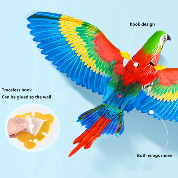 Best Simulation Bird Interactive Electric flying Hanging Toy for Cats