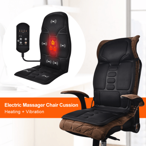 Back Massage Chair With Heated Neck Cushion