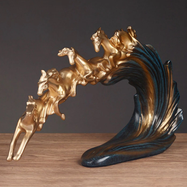 Galloping Horse Sculpture