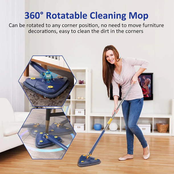 360° Rotatable Adjustable Cleaning Mop