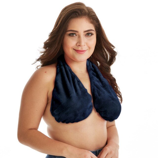 Buy Sports Towel Bra Women Sexy Soft Underwear Boob Sweat Towel Beige  Online at desertcartINDIA