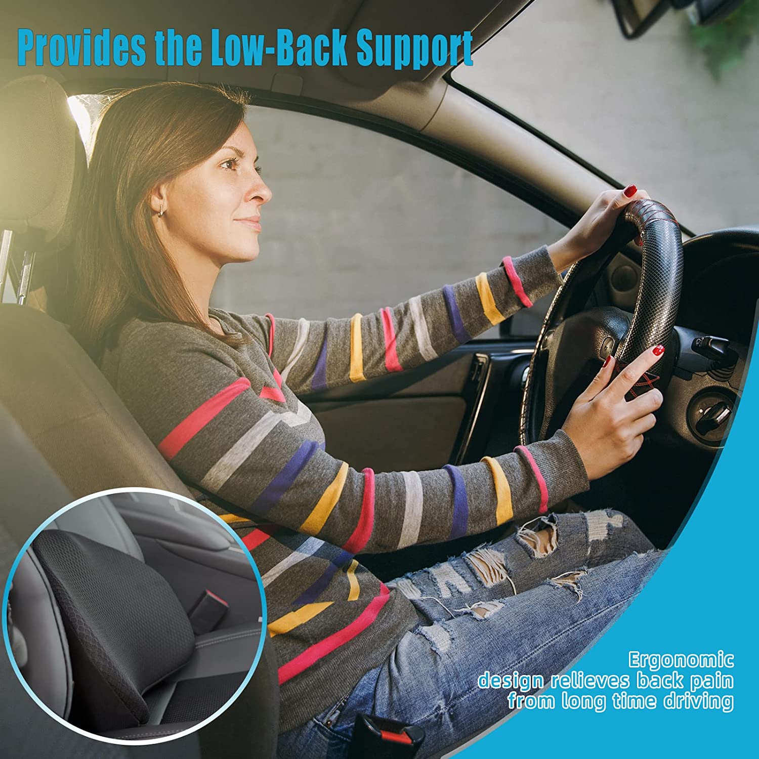 Driver best sale seat support