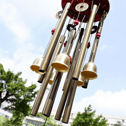 Erstaunliche Windgeile 10 Tube 5 Glocken Metallkirche